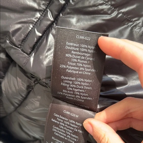 NWOT Mackage Petra Short Down Black Quilted Women's Jacket Size Small Coat - Picture 9 of 14